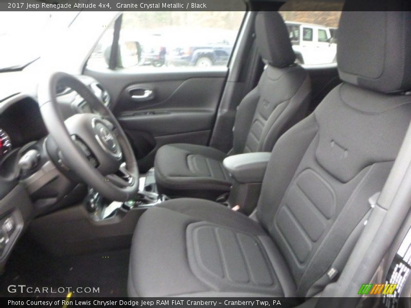 Granite Crystal Metallic / Black 2017 Jeep Renegade Altitude 4x4