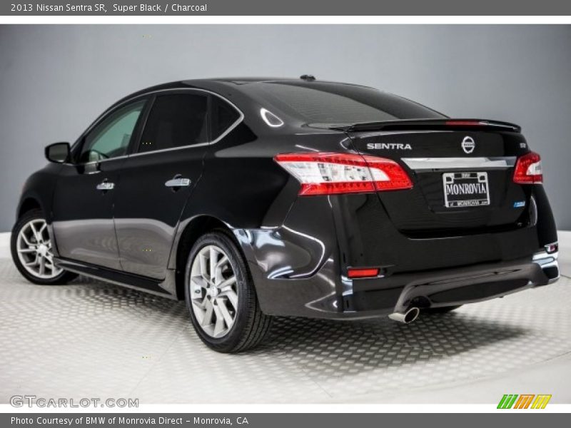 Super Black / Charcoal 2013 Nissan Sentra SR