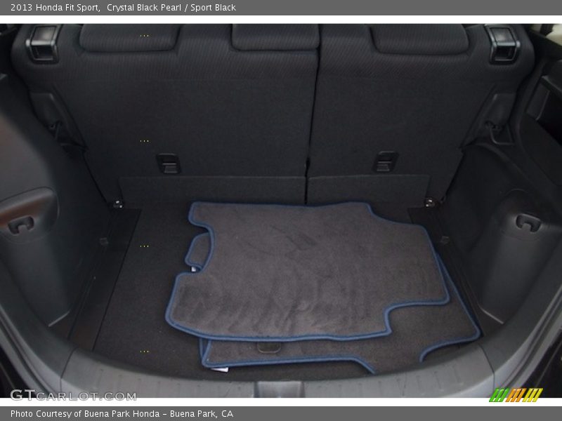 Crystal Black Pearl / Sport Black 2013 Honda Fit Sport