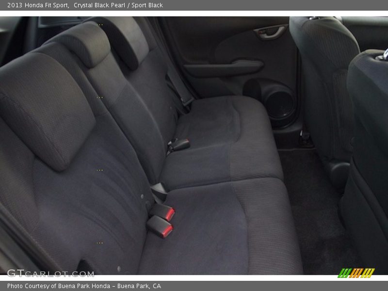 Crystal Black Pearl / Sport Black 2013 Honda Fit Sport