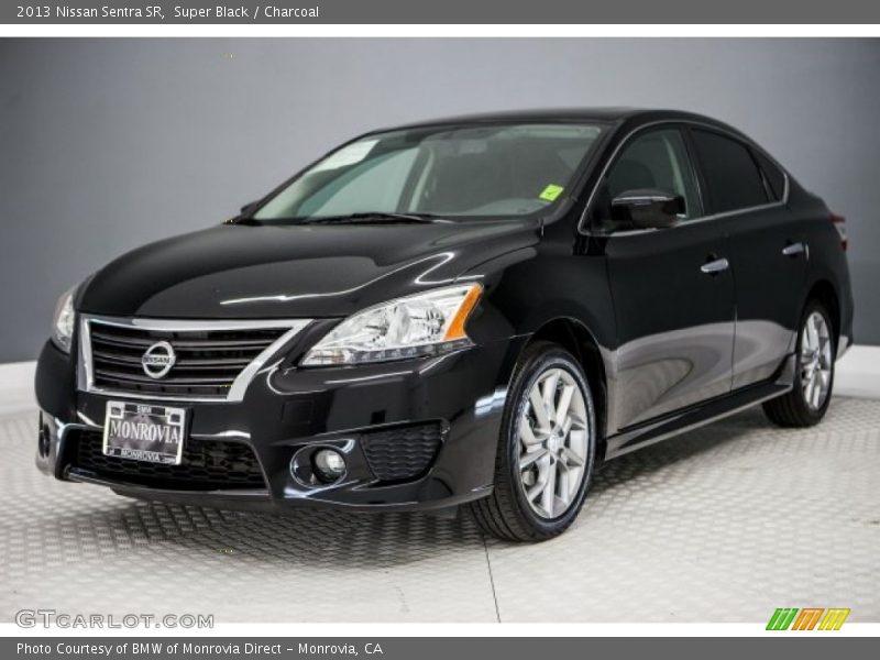Super Black / Charcoal 2013 Nissan Sentra SR