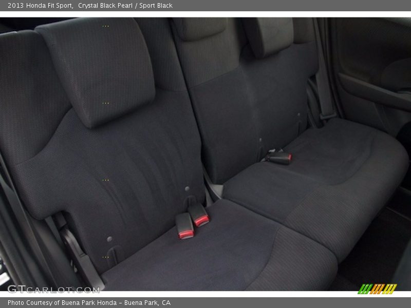 Crystal Black Pearl / Sport Black 2013 Honda Fit Sport