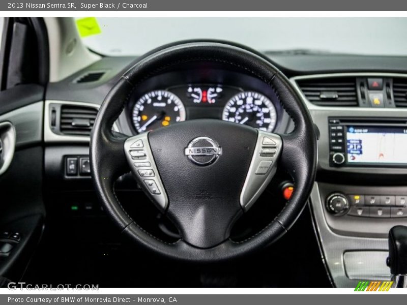 Super Black / Charcoal 2013 Nissan Sentra SR
