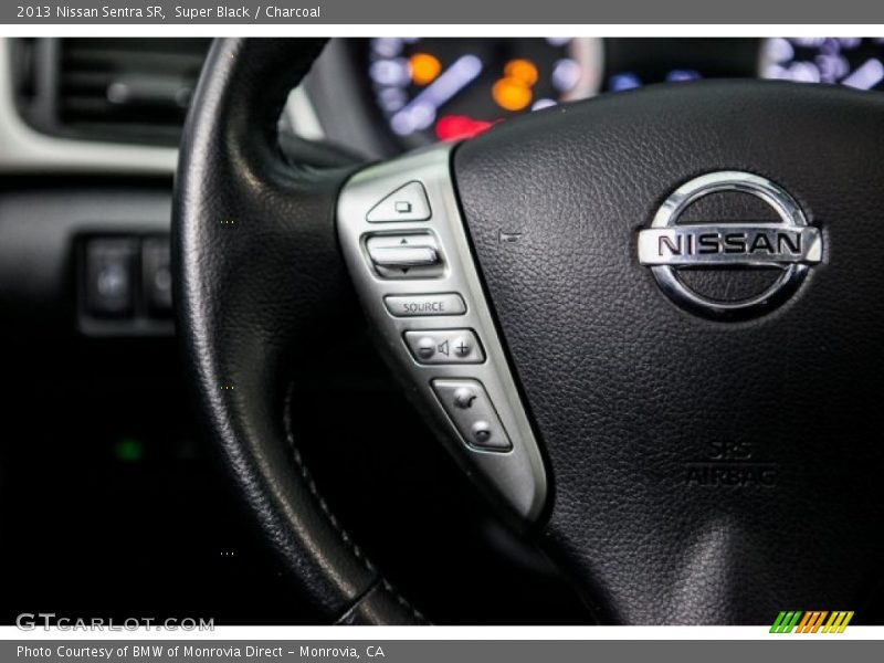 Super Black / Charcoal 2013 Nissan Sentra SR