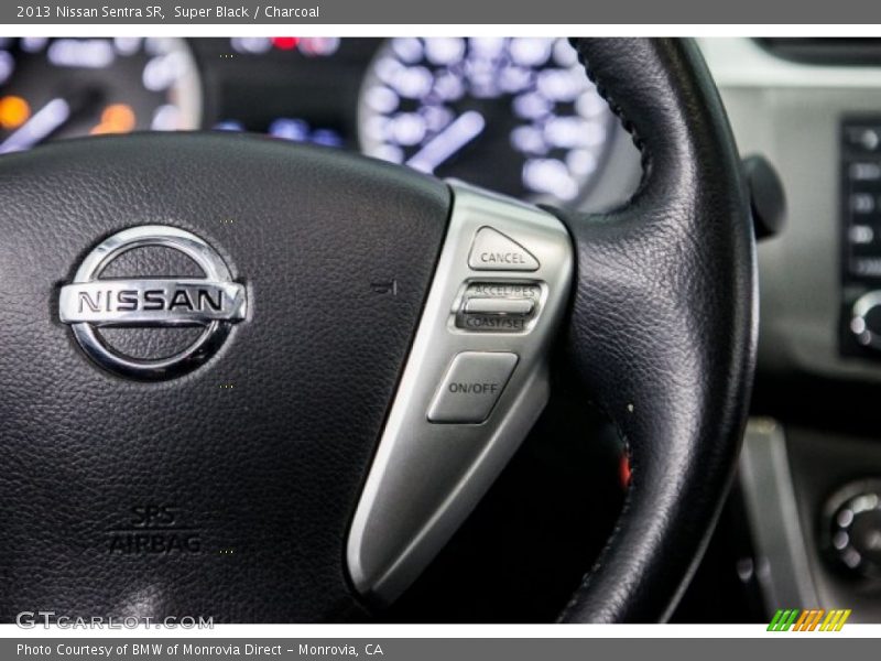 Super Black / Charcoal 2013 Nissan Sentra SR