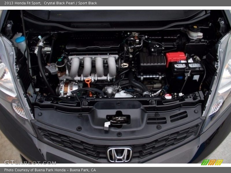 Crystal Black Pearl / Sport Black 2013 Honda Fit Sport