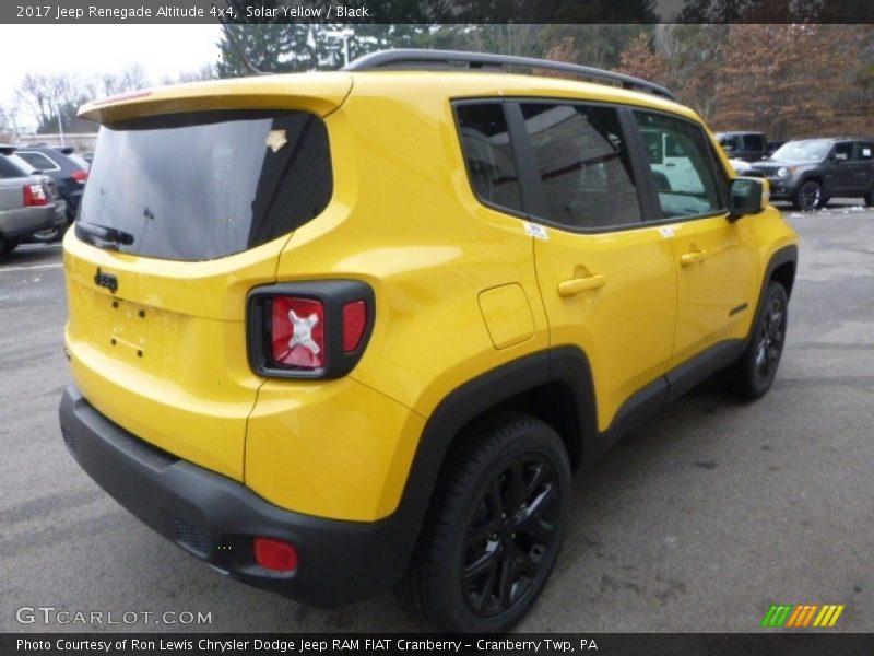 Solar Yellow / Black 2017 Jeep Renegade Altitude 4x4