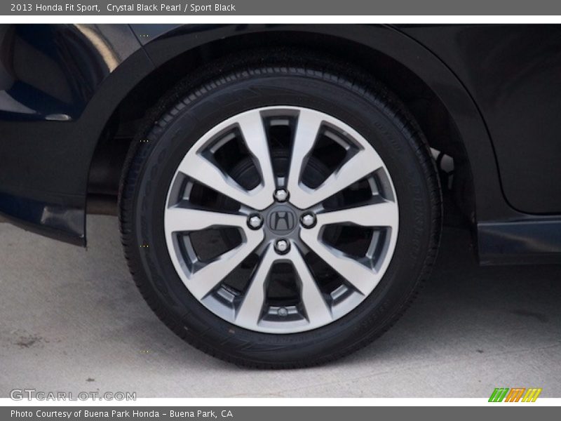 Crystal Black Pearl / Sport Black 2013 Honda Fit Sport