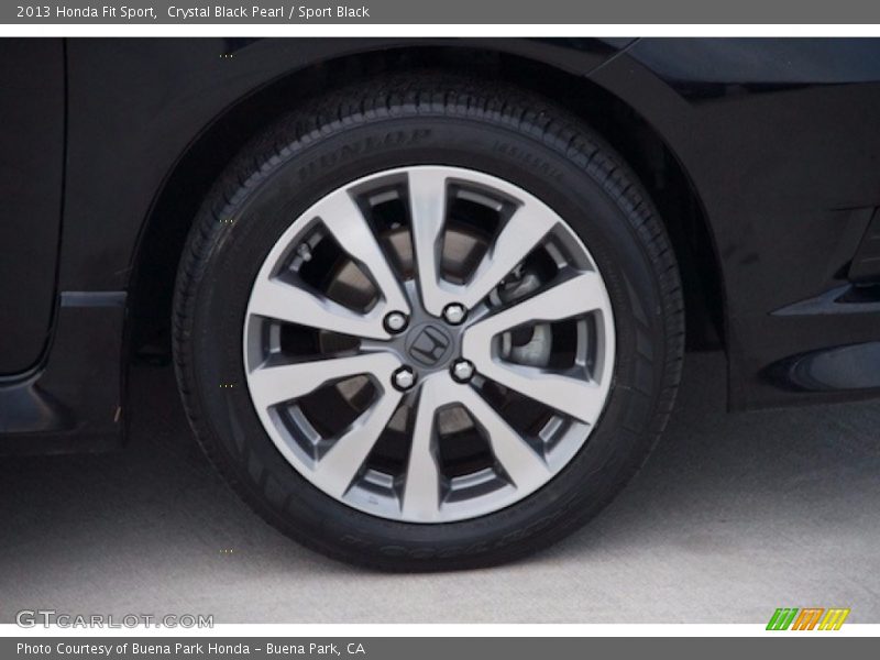Crystal Black Pearl / Sport Black 2013 Honda Fit Sport