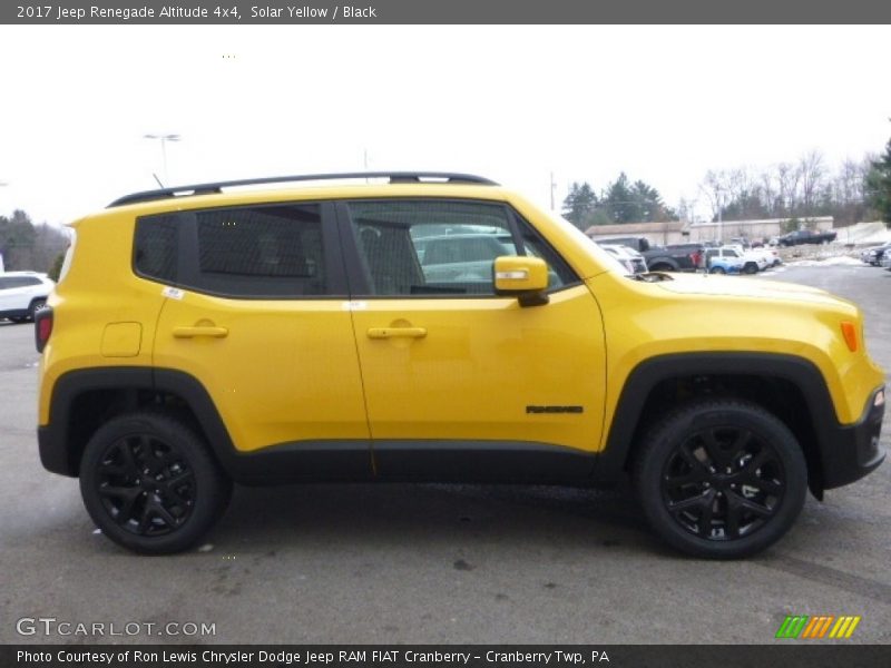 Solar Yellow / Black 2017 Jeep Renegade Altitude 4x4