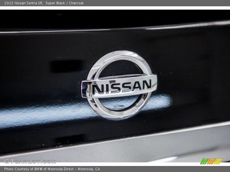 Super Black / Charcoal 2013 Nissan Sentra SR