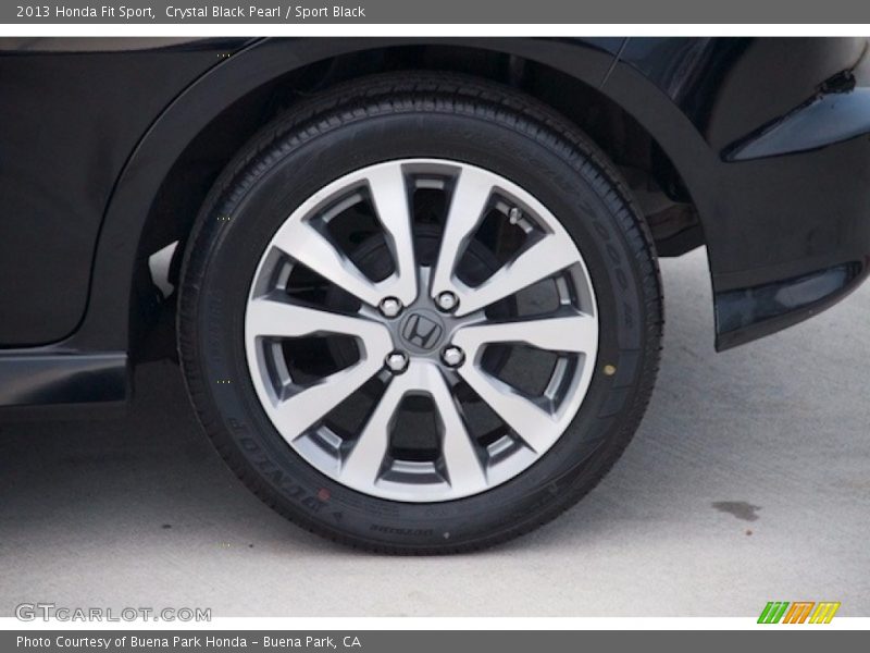 Crystal Black Pearl / Sport Black 2013 Honda Fit Sport