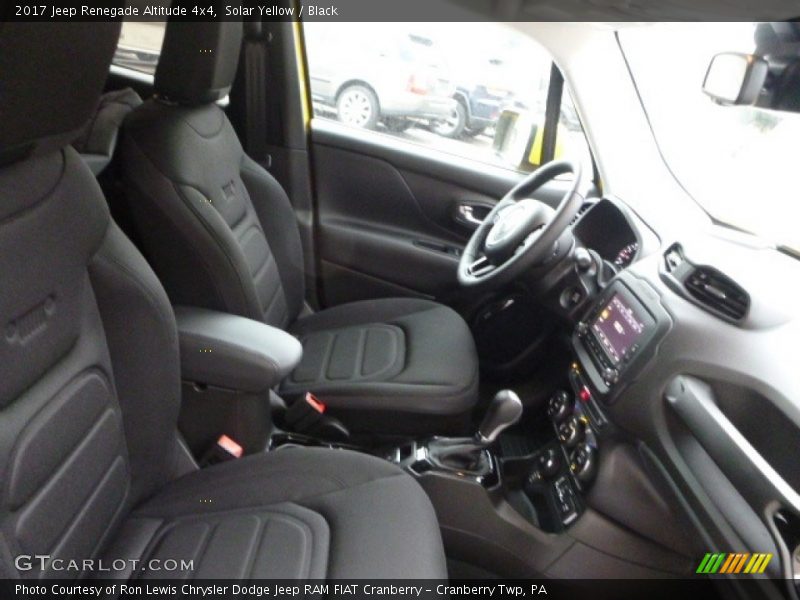 Solar Yellow / Black 2017 Jeep Renegade Altitude 4x4