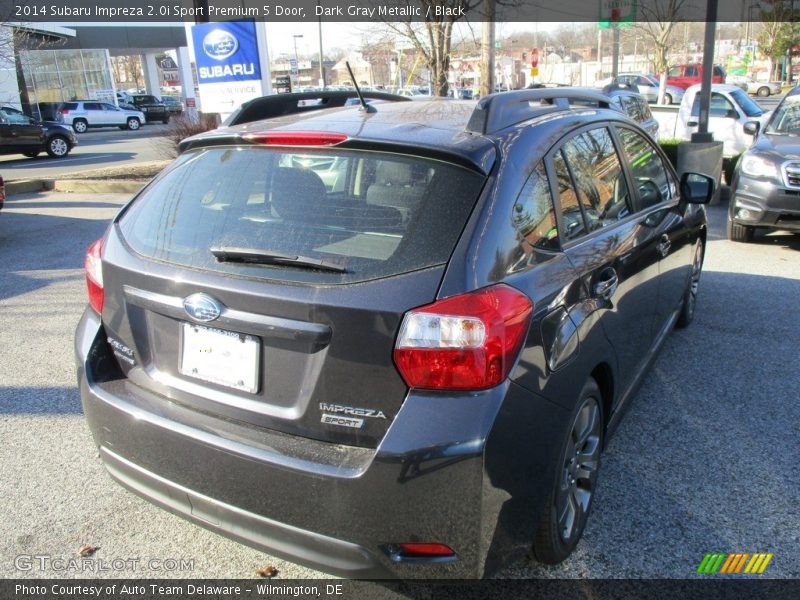 Dark Gray Metallic / Black 2014 Subaru Impreza 2.0i Sport Premium 5 Door