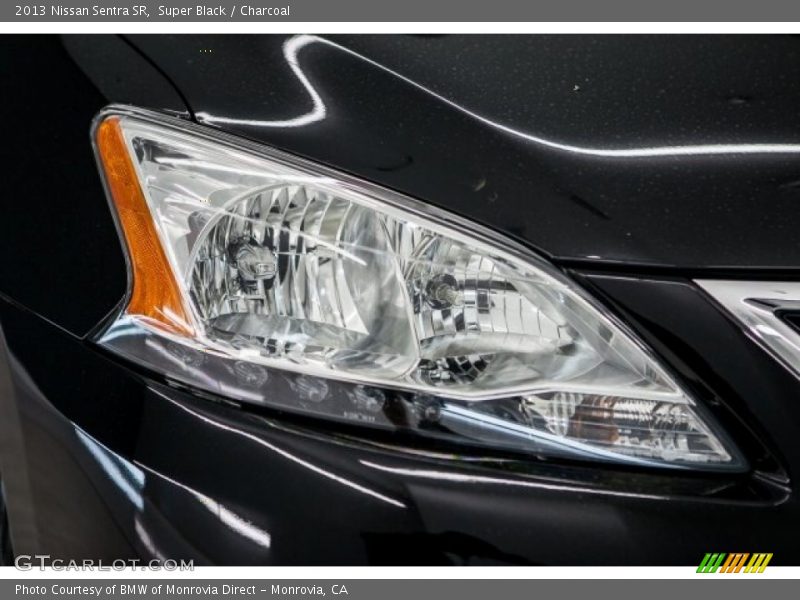 Super Black / Charcoal 2013 Nissan Sentra SR
