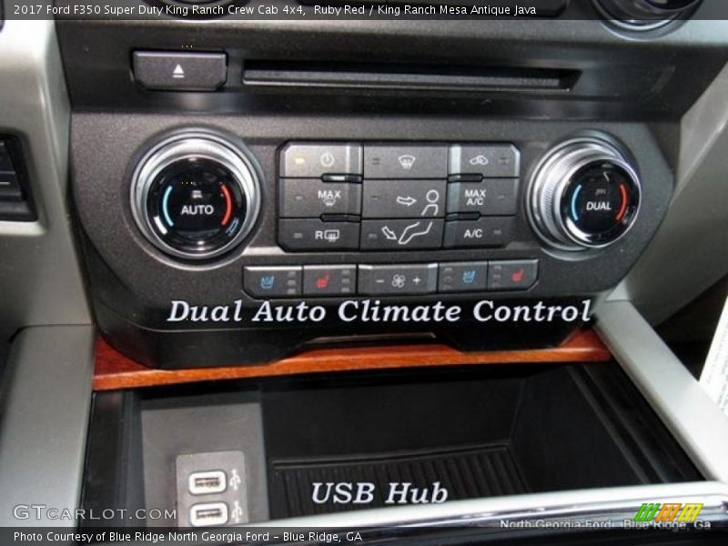 Ruby Red / King Ranch Mesa Antique Java 2017 Ford F350 Super Duty King Ranch Crew Cab 4x4