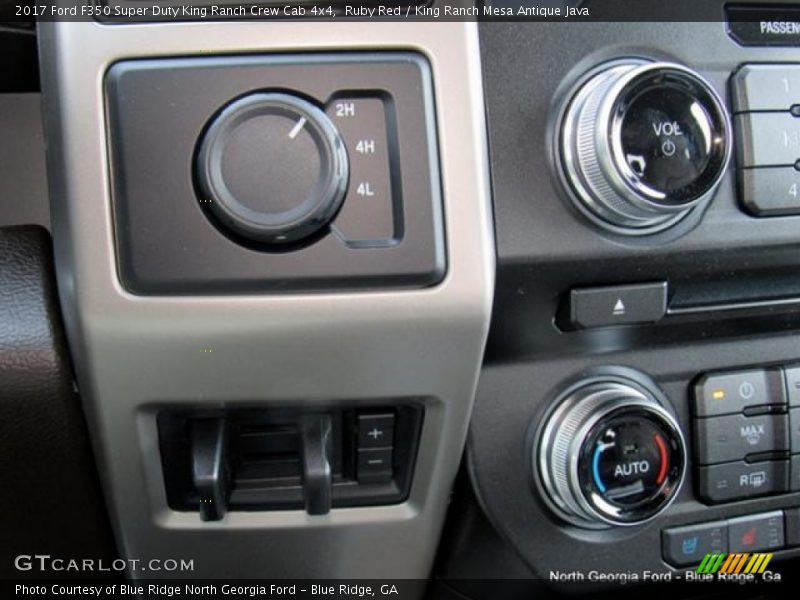 Ruby Red / King Ranch Mesa Antique Java 2017 Ford F350 Super Duty King Ranch Crew Cab 4x4