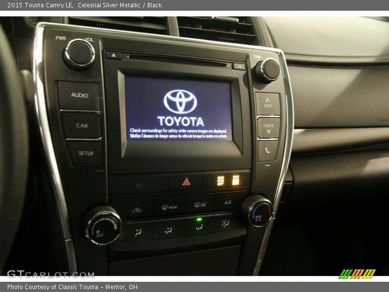 Celestial Silver Metallic / Black 2015 Toyota Camry LE