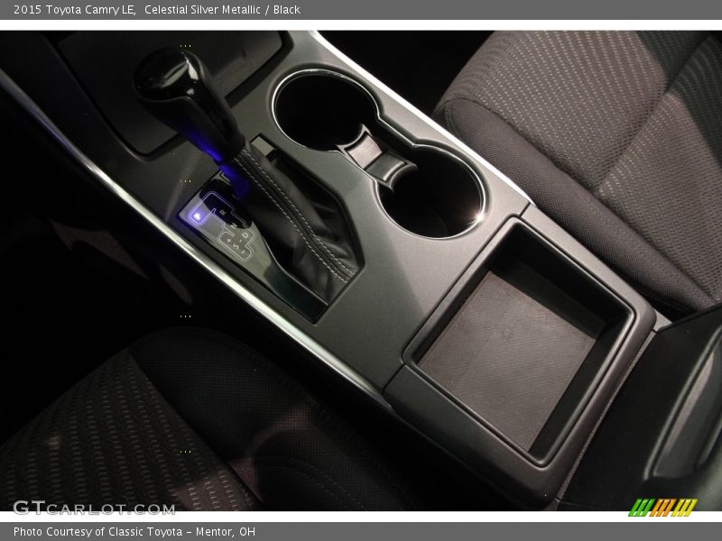 Celestial Silver Metallic / Black 2015 Toyota Camry LE