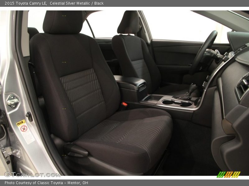 Celestial Silver Metallic / Black 2015 Toyota Camry LE