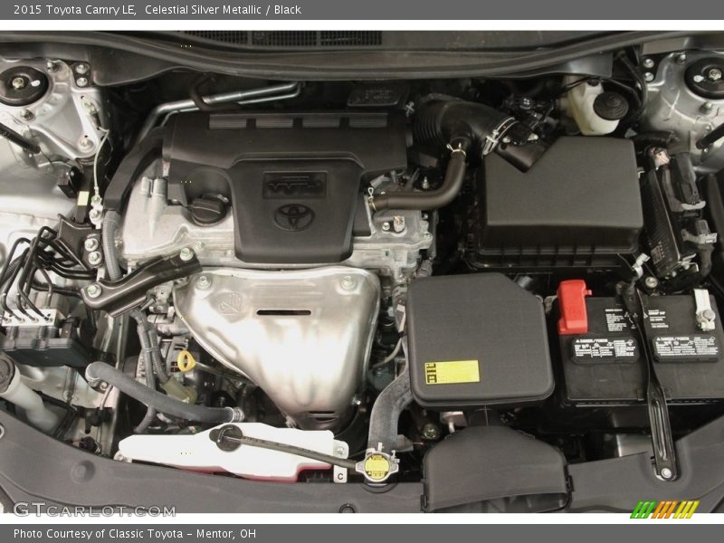 Celestial Silver Metallic / Black 2015 Toyota Camry LE