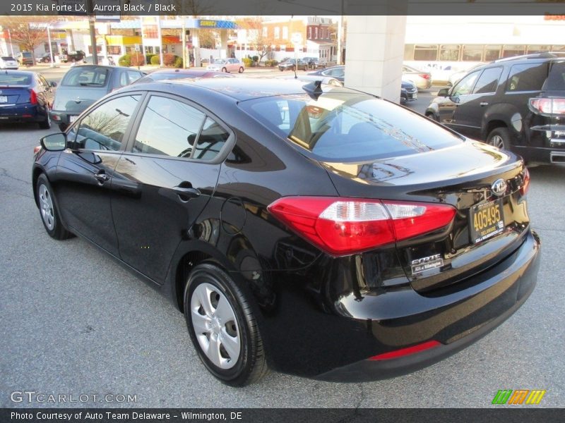 Aurora Black / Black 2015 Kia Forte LX