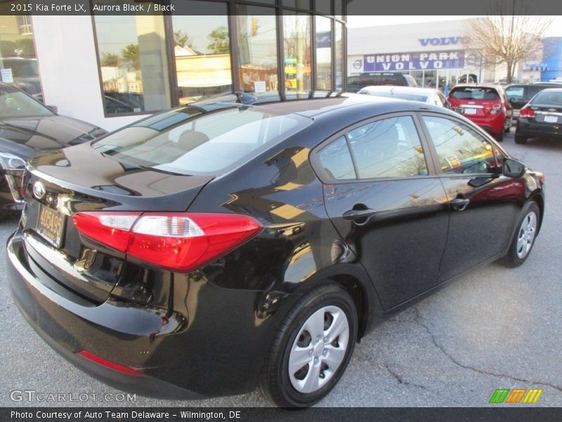 Aurora Black / Black 2015 Kia Forte LX