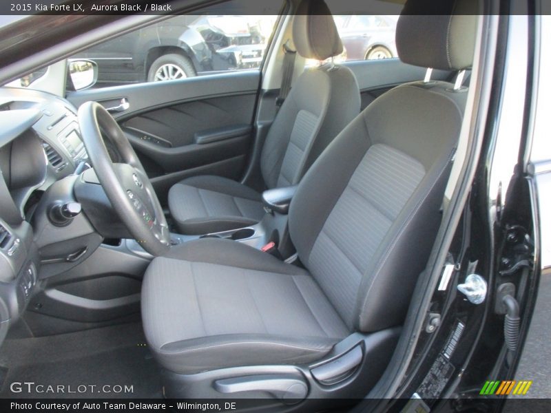 Aurora Black / Black 2015 Kia Forte LX