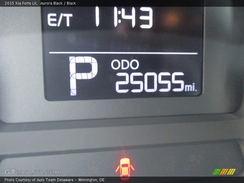 Aurora Black / Black 2015 Kia Forte LX