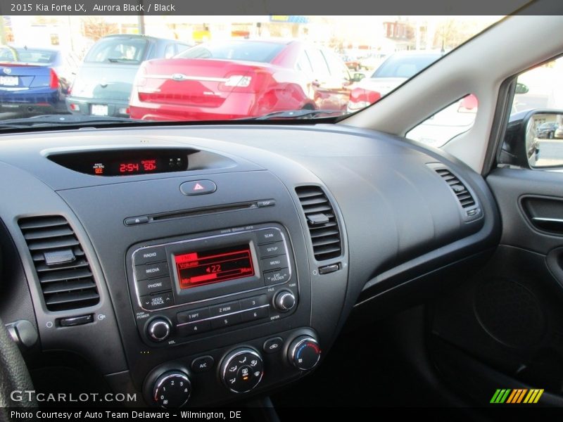 Aurora Black / Black 2015 Kia Forte LX