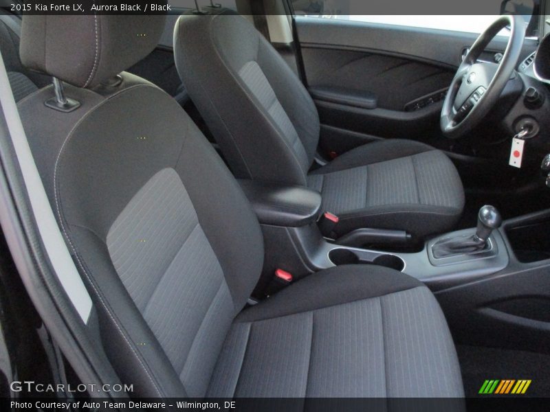 Aurora Black / Black 2015 Kia Forte LX