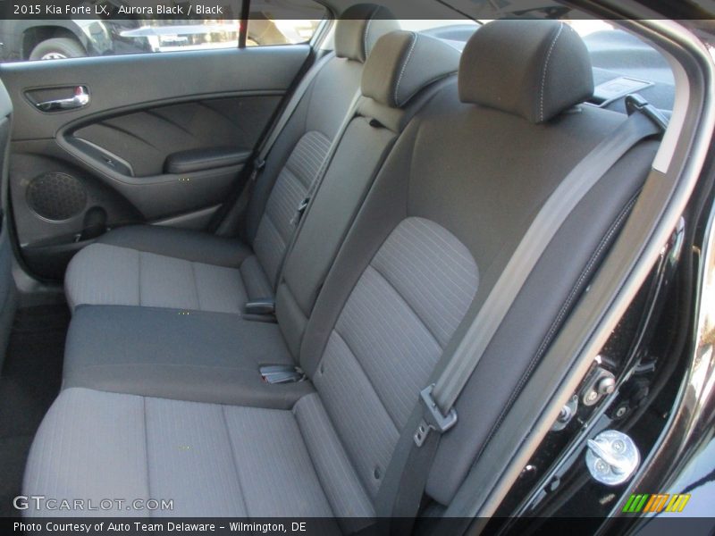 Aurora Black / Black 2015 Kia Forte LX