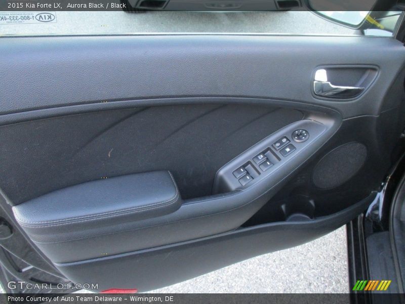 Aurora Black / Black 2015 Kia Forte LX