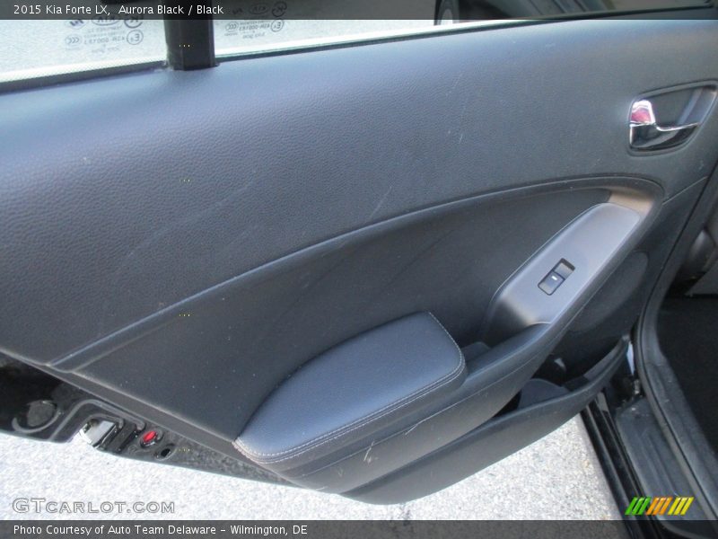 Aurora Black / Black 2015 Kia Forte LX