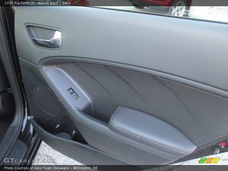 Aurora Black / Black 2015 Kia Forte LX