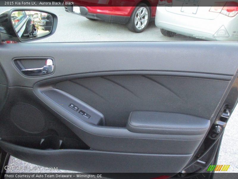Aurora Black / Black 2015 Kia Forte LX