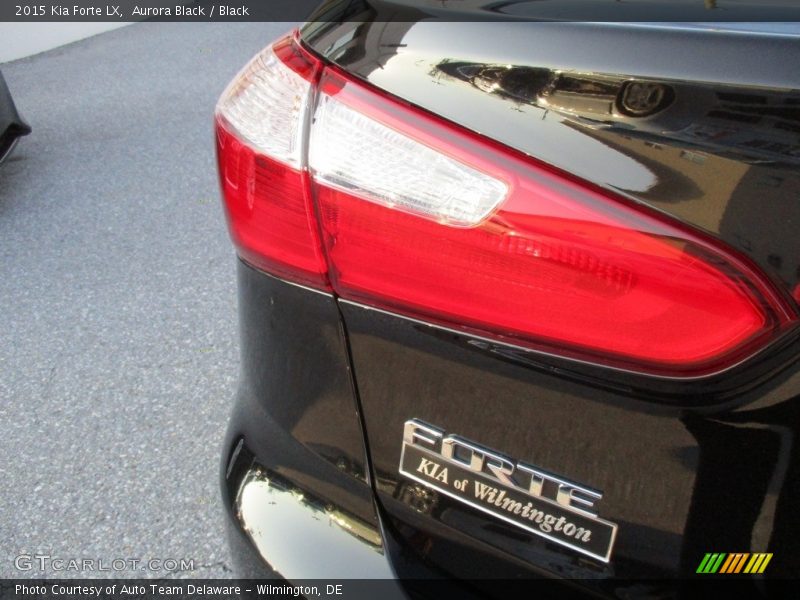 Aurora Black / Black 2015 Kia Forte LX