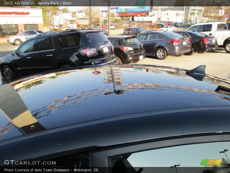 Aurora Black / Black 2015 Kia Forte LX