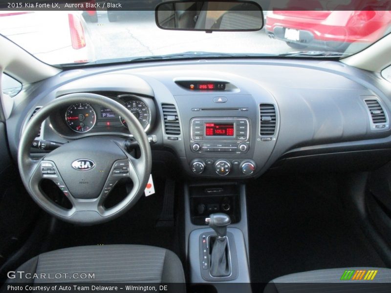 Aurora Black / Black 2015 Kia Forte LX