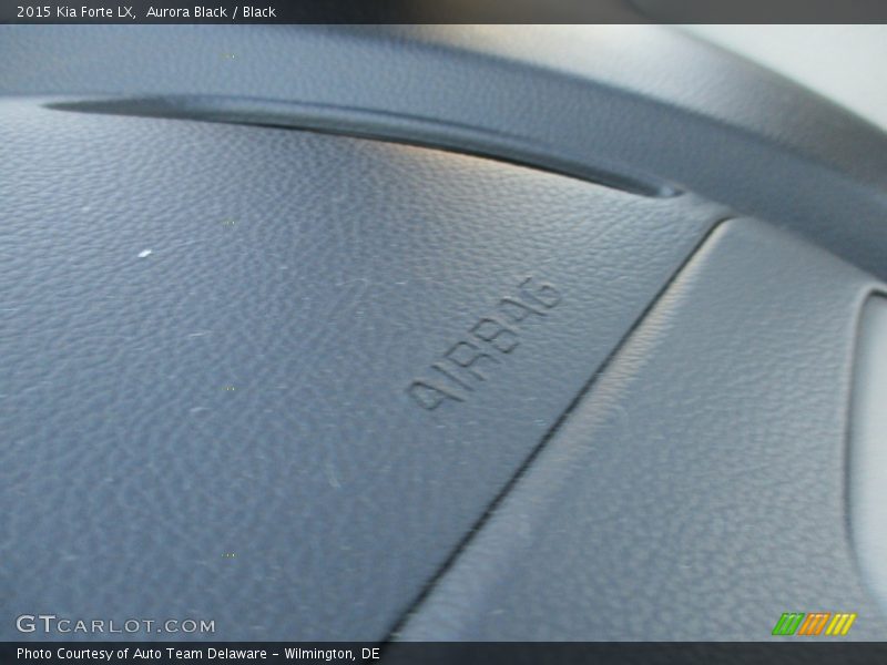 Aurora Black / Black 2015 Kia Forte LX