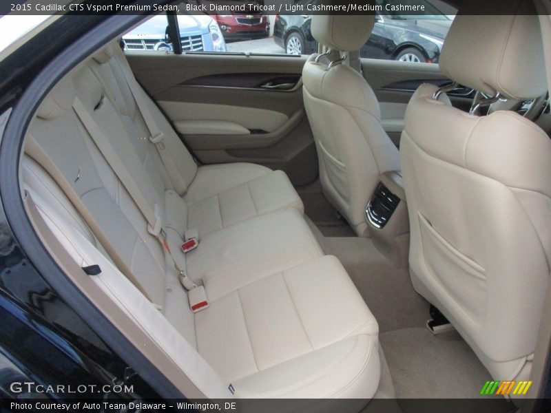 Rear Seat of 2015 CTS Vsport Premium Sedan