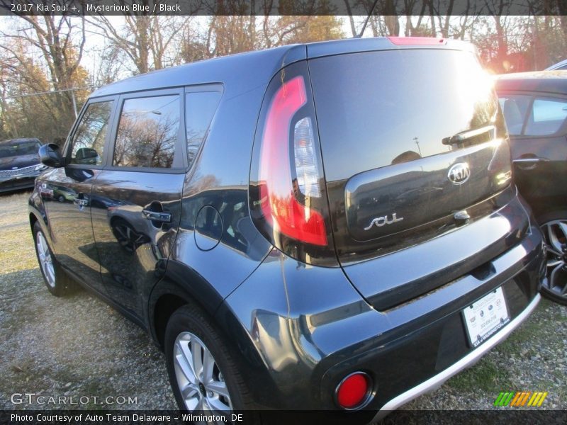Mysterious Blue / Black 2017 Kia Soul +