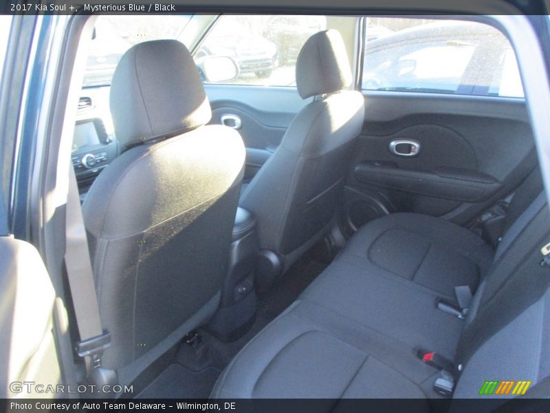 Mysterious Blue / Black 2017 Kia Soul +