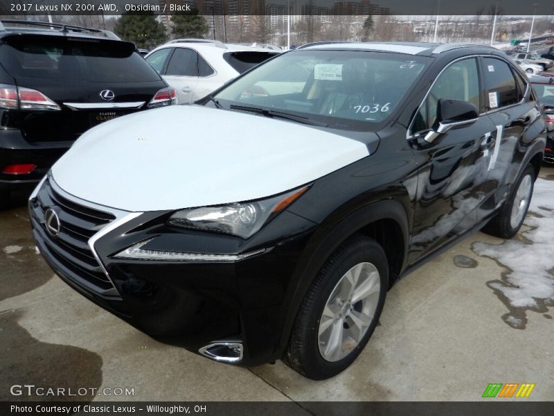 Obsidian / Black 2017 Lexus NX 200t AWD