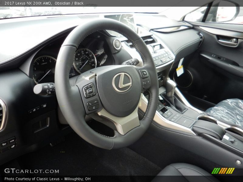 Obsidian / Black 2017 Lexus NX 200t AWD