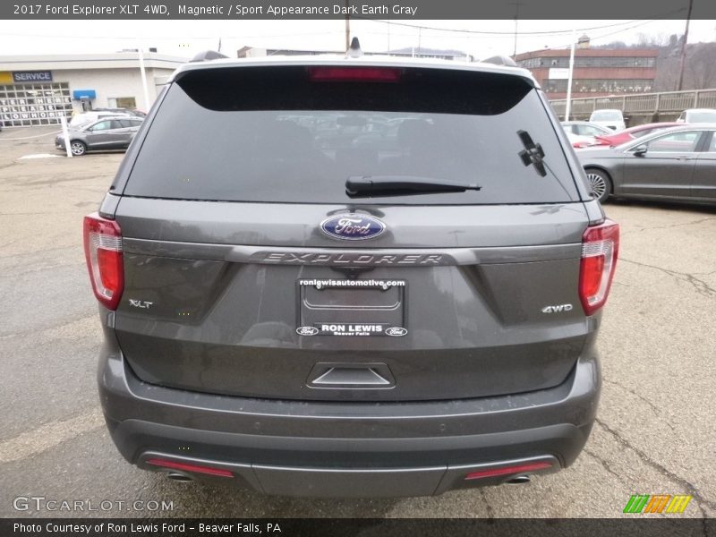 Magnetic / Sport Appearance Dark Earth Gray 2017 Ford Explorer XLT 4WD