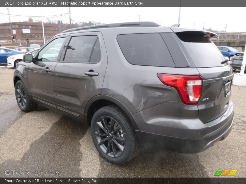 Magnetic / Sport Appearance Dark Earth Gray 2017 Ford Explorer XLT 4WD