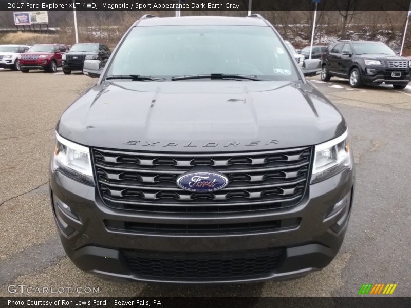 Magnetic / Sport Appearance Dark Earth Gray 2017 Ford Explorer XLT 4WD
