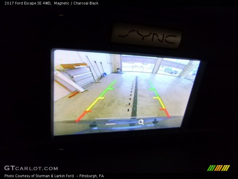 Magnetic / Charcoal Black 2017 Ford Escape SE 4WD