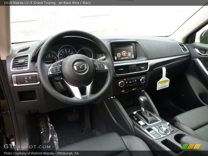 Jet Black Mica / Black 2016 Mazda CX-5 Grand Touring